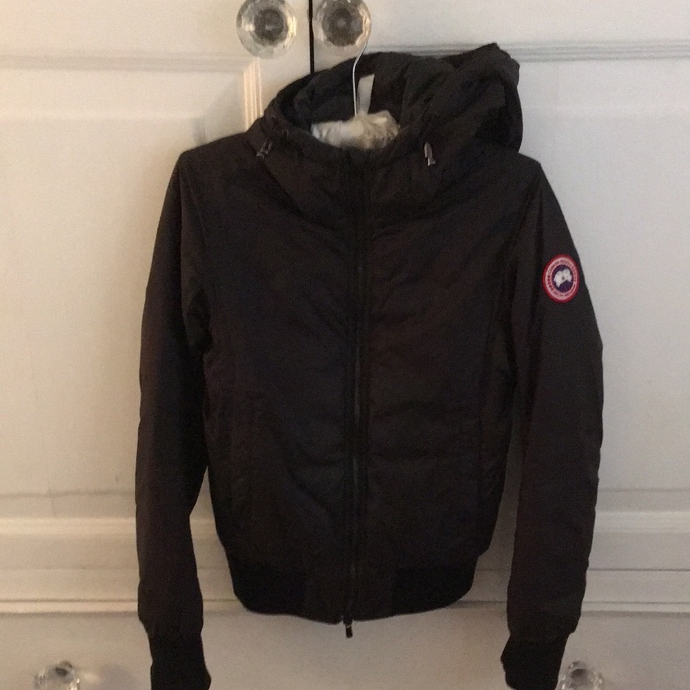 Womens Canada Goose Dore hoody xs black